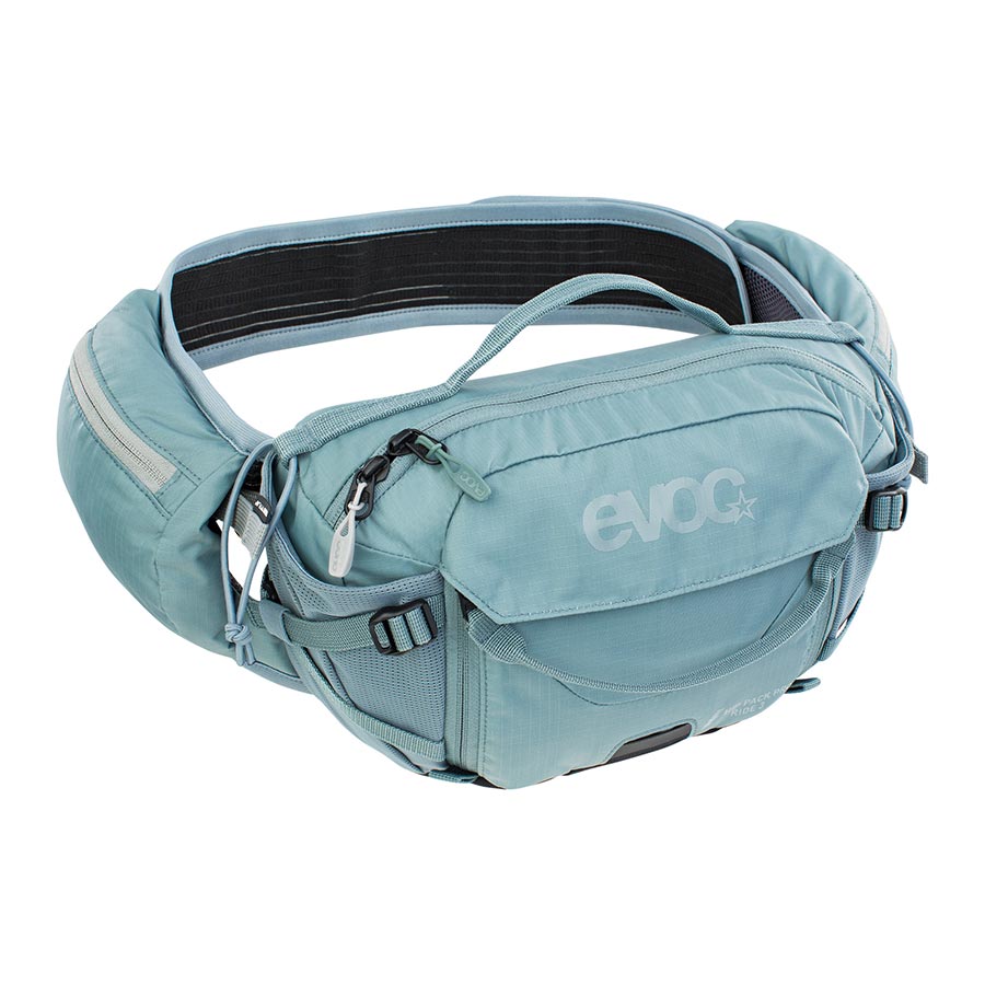 Evoc - HIP POUCH 1l - steel - violet - dark olive Evoc - HIP POUCH 1l - steel - violet - dark olive