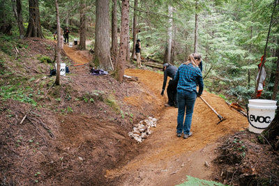 Revamping Griffith Creek:  EVOC Dig Day with  Revelstoke Cycling Association
